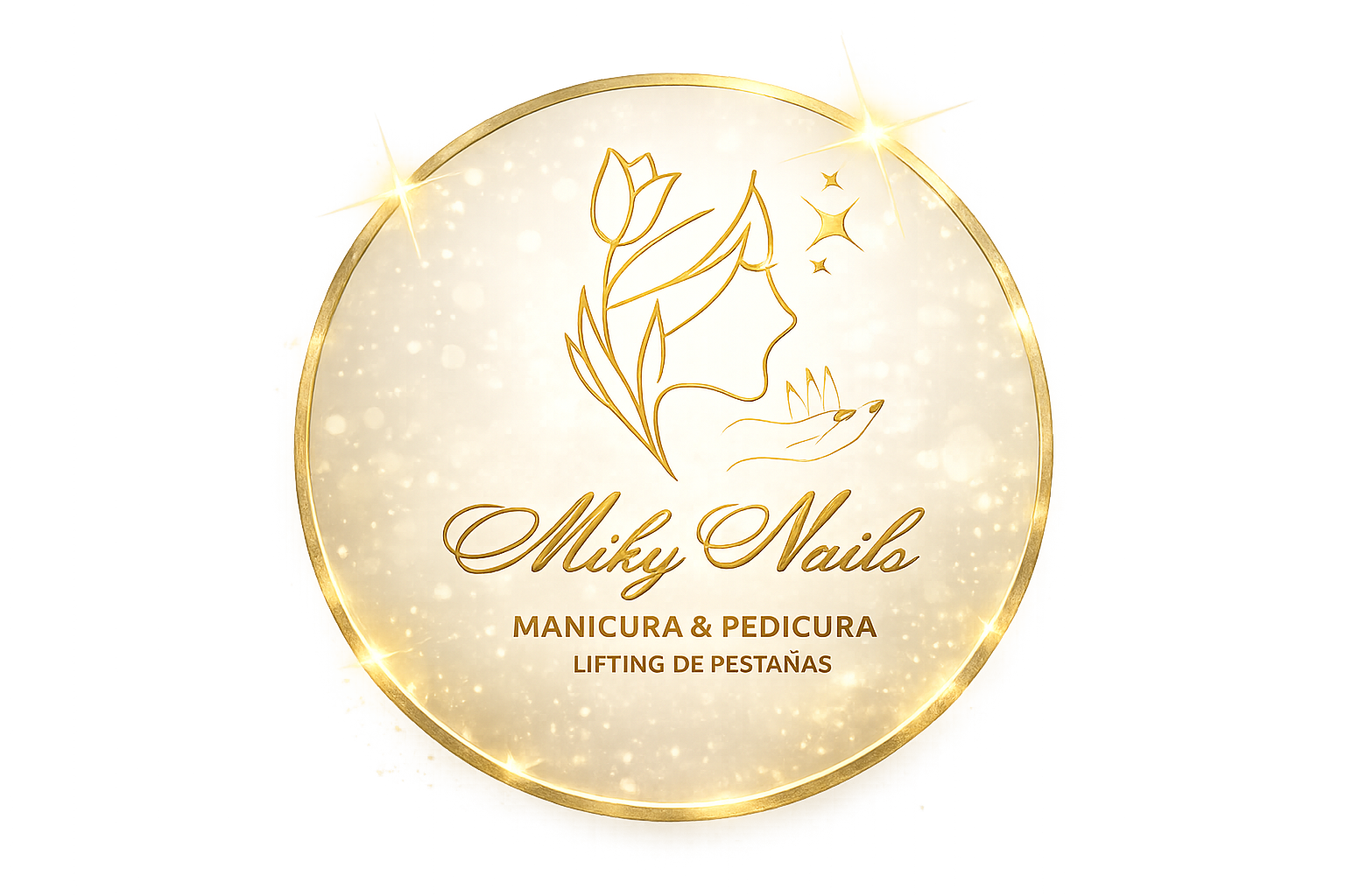 transparente miky nails